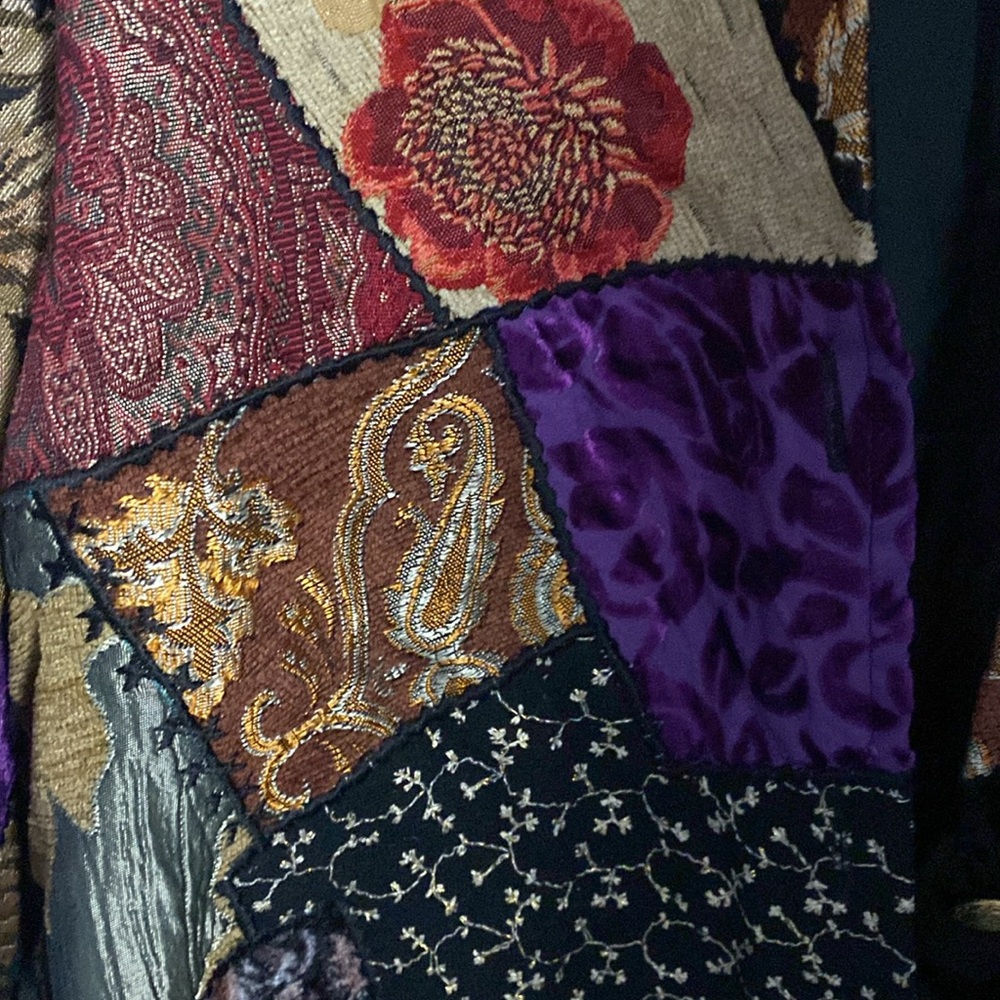 Patchwork Looking Jacket - image 5